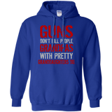 Guns Don't Kill People Grandpas Do Hoodie - TEEEVER - Royal / S- Hoodies -TeeEver.com