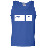 Copy And Paste - Ctrl-C for Dad Tank Top - TEEEVER - Royal / S- Sleeveless -TeeEver.com