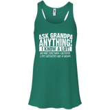 Mens Ask Grandpa Anything - Funny Gift for Father's Day Men/Women Tank top