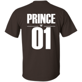 Kid's Dad and son matching, King and Prince - Youth Tee back - DarkChocolate / YXS- T-Shirts -TeeEver.com