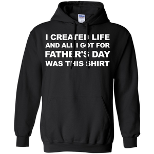 Fathers Day Gift from Wife Daughter Son Hoodie - TEEEVER - Black / S- Hoodies -TeeEver.com