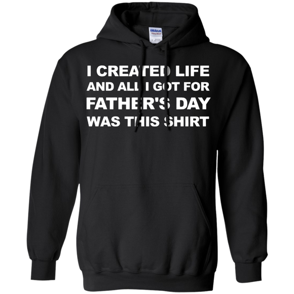 Fathers Day Gift from Wife Daughter Son Hoodie - TEEEVER - Black / S- Hoodies -TeeEver.com