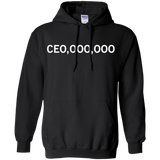 CEO,OOO,OOO - Millionaire Entrepreneur T-shirt Funny Business Pullover Hoodie 8 oz - Black / S- Hoodies -TeeEver.com