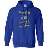 Mom Life is the best life - Great Mother's and Father's Day Pullover Hoodie - Teeever.com - Royal / S- Hoodies -TeeEver.com