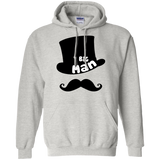 Father's Day - Big Man Little Man for Dad Hoodie - TEEEVER - Ash / S- Hoodies -TeeEver.com