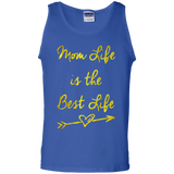 Mom Life is the best life - Great Mother's and Father's Day Tank Top - Teeever.com - Royal / S- Sleeveless -TeeEver.com
