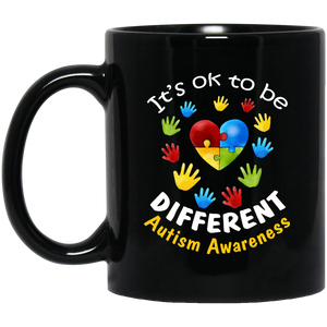 It's Ok to be different Autism Awareness MUGS