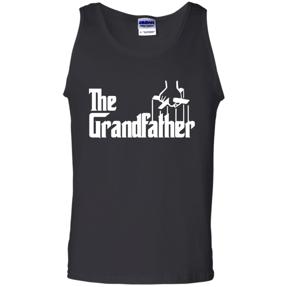 The Grandfather Funny Father's Day Spoof - Mens Tank Top - TEEEVER - Black / S- Sleeveless -TeeEver.com