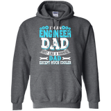 Funny - For Cool Engineer Dad Hoodie - TEEEVER - Dark Heather / S- Hoodies -TeeEver.com