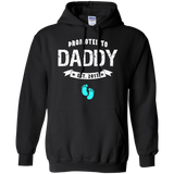 Men's Promoted To Daddy Est 2017 - New Dad Father's Day Gift Hoodie - TEEEVER - Black / S- Hoodies -TeeEver.com