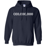 CEO,OOO,OOO - Millionaire Entrepreneur T-shirt Funny Business Pullover Hoodie 8 oz - Navy / S- Hoodies -TeeEver.com