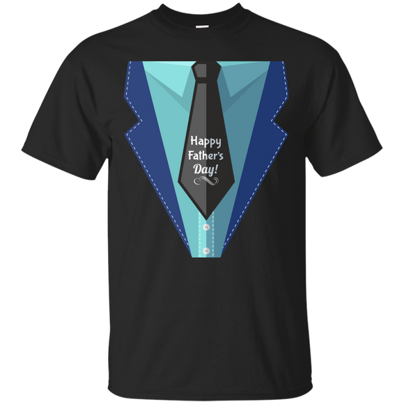 Father's day - Happy Father's day T-Shirt - TEEEVER - Black / S- Short Sleeve -TeeEver.com