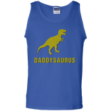Daddysaurus Shirt Funny Fathers Day Gift from Kids Toddler Tank Top - TEEEVER - Royal / S- T-Shirts -TeeEver.com