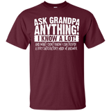 Mens Ask Grandpa Anything - Funny Gift for Father's Day Men T shirt