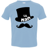 Father's Day - Big Man Little Man for Son - Jersey Tee - TEEEVER - Toddler Jersey Tee / Light Blue / 2T- Apparel -TeeEver.com