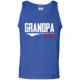 Men's Grandpa Est 2017 - New Grandpa Gifts first father's Day Tank Top - TEEEVER - Royal / S- Sleeveless -TeeEver.com