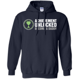 Achievement Unlocked, Become A Daddy - Hoodie - TEEEVER - Navy / S- Hoodies -TeeEver.com