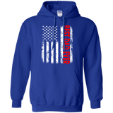 Men's Best Dad Ever American Flag - For Fathers Day Hoodie - TEEEVER - Royal / S- Sweatshirts -TeeEver.com