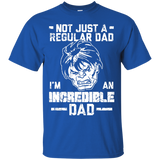 Father's Day Not Regular Dad Graphic T-Shirt - TEEEVER - Royal / S- Short Sleeve -TeeEver.com