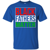 Black Fathers Matter Family Civil Rights Dad - Gift T-Shirt - TEEEVER - Royal / S- Short Sleeve -TeeEver.com