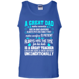 Meaning - For Father's Day Tank Top - TEEEVER - Royal / S- Sleeveless -TeeEver.com