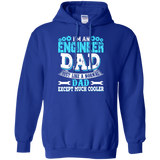 Funny - For Cool Engineer Dad Hoodie - TEEEVER - Royal / S- Hoodies -TeeEver.com