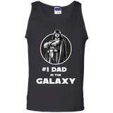 Star Wars Father's Day Darth Vader Best Dad Graphic Tank Top - TEEEVER - Black / S- Sleeveless -TeeEver.com
