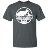 Dinosaur - Daddysaurus Rex - Father's Day T-Shirt - TEEEVER - Dark Heather / S- Short Sleeve -TeeEver.com