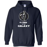 Star Wars Father's Day Darth Vader Best Dad Graphic Hoodie - TEEEVER - Navy / S- Hoodies -TeeEver.com