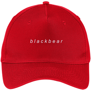 Funny Blackbear - Five Panel Twill Cap - Red / One Size- Hats -TeeEver.com