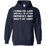 Fathers Day Gift from Wife Daughter Son Hoodie - TEEEVER - Navy / S- Hoodies -TeeEver.com