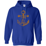 Anchored Faith Love, Black Lives Matter, Father's Day Pullover Hoodie 8 oz - Royal / S- Hoodies -TeeEver.com