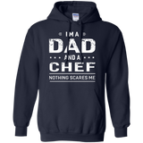 I'm A Dad And Chef - For Men Father Funny Gift Hoodie - TEEEVER - Navy / S- Hoodies -TeeEver.com