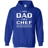 I'm A Dad And Chef - For Men Father Funny Gift Hoodie - TEEEVER - Royal / S- Hoodies -TeeEver.com