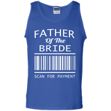 Father of The Bride - Dad - Father day gift Tank Top - TEEEVER - Royal / S- Sleeveless -TeeEver.com