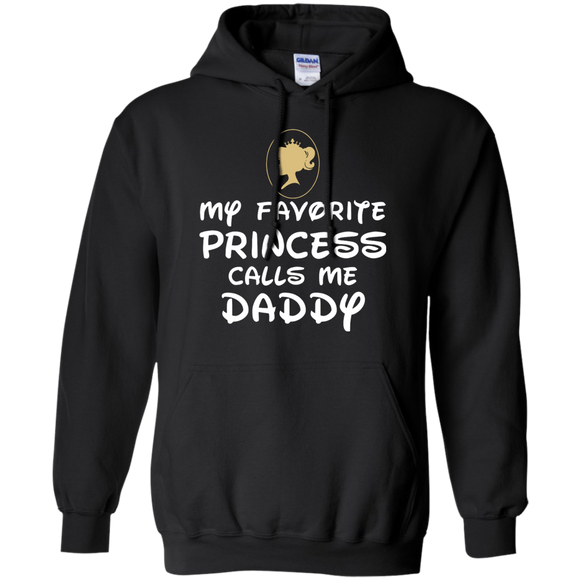 My Favorite Princess Calls Me Daddy Hoodie - TEEEVER - Black / S- Hoodies -TeeEver.com