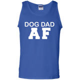 Dog Dad AF Funny - Dog Dad Owner Dog Father's Day Gift Tank Top - TEEEVER - Royal / S- T-Shirts -TeeEver.com