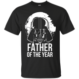 Star Wars Father's Day Vader Dad of Year Graphic T-Shirt - TEEEVER - Black / S- Short Sleeve -TeeEver.com