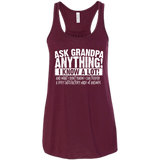 Mens Ask Grandpa Anything - Funny Gift for Father's Day Men/Women Tank top