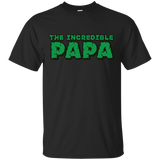 Men's The Incredible PAPA - Superhero Father's Day Gift T-Shirt - TEEEVER - Black / S- T-Shirts -TeeEver.com