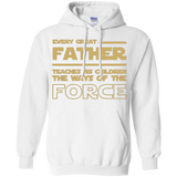 Men's-Best-Tee-For-Star-Dad.-Father's-Day-Gift-For-Awesome-D Pullover Hoodie 8 oz - White / S- Hoodies -TeeEver.com