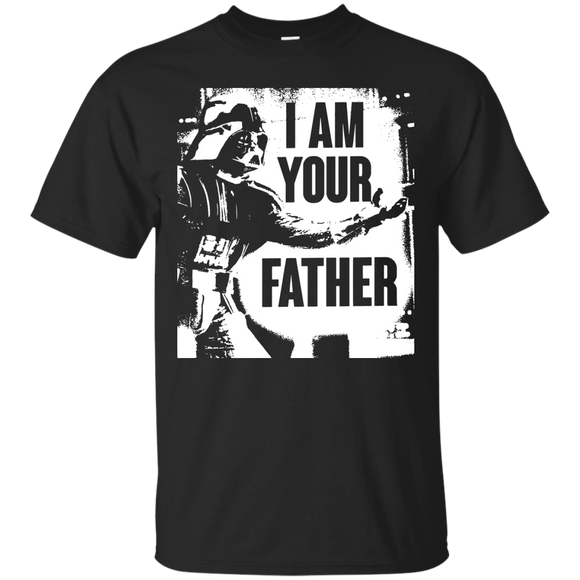 Star Wars Darth Vader Dad Spray Paint Graphic T-Shirt - TEEEVER - Black / S- T-Shirts -TeeEver.com