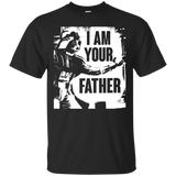 Star Wars Darth Vader Dad Spray Paint Graphic T-Shirt - TEEEVER - Black / S- T-Shirts -TeeEver.com