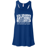 Mens Ask Grandpa Anything - Funny Gift for Father's Day Men/Women Tank top