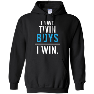 I Have Twin Boys Hoodie - TEEEVER - Black / S- Hoodies -TeeEver.com