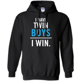 I Have Twin Boys Hoodie - TEEEVER - Black / S- Hoodies -TeeEver.com