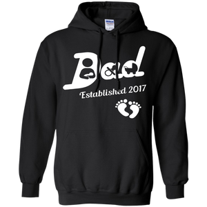 Happy First Time Dad - Best Gift Father's Day 2017 Hoodie - TEEEVER - Black / S- Sweatshirts -TeeEver.com