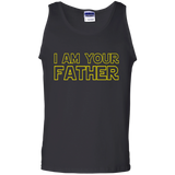 Men's I Am Your Father - Father's Day Gift For Star Dad Tank Top - TEEEVER - Black / S- Sleeveless -TeeEver.com