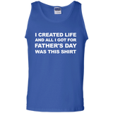 Fathers Day Gift from Wife Daughter Son Tank Top - TEEEVER - Royal / S- Sleeveless -TeeEver.com
