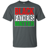 Black Fathers Matter Family Civil Rights Dad - Gift T-Shirt - TEEEVER - Dark Heather / S- Short Sleeve -TeeEver.com